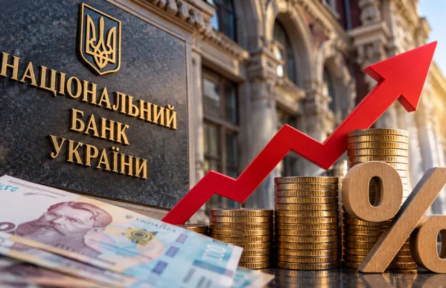 НБУ підвищив облікову ставку до 16,5% через інфляційний тиск